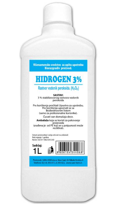 Hidrogen 3% 